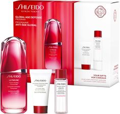 Zdjęcie Shiseido SHISEIDO SET (ULTIMUNE POWER INFUSING CONCENTRATE 50ML+ CLARIFYING CLEANSING FOAM 30ML+ TREATMENT SOFTENER 30ML) - Rogoźno