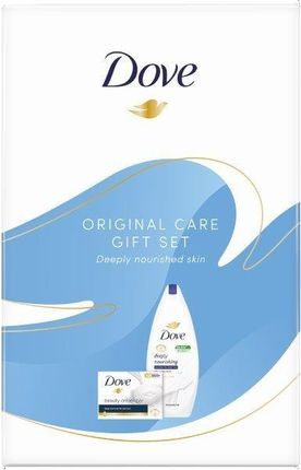 Unilever Dove Zestaw Prezentowy Original Care (Żel Pod Prysznic 250ml+Kostka Myjąca 90g)