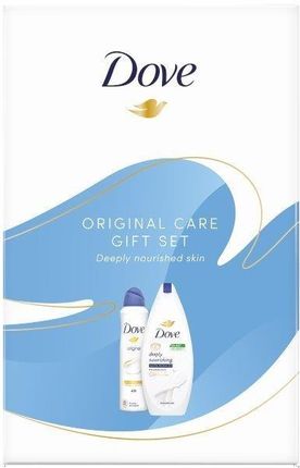 Unilever Dove Zestaw Prezentowy Original Care (Żel Pod Prysznic 250ml+Deo Spray 150ml)