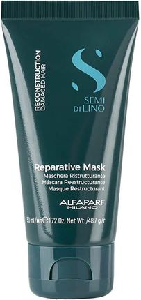 Alfaparf Maska Semi Di Lino Reconstruction Reparative Naprawcza Do Włosów Zniszczonych 50ml