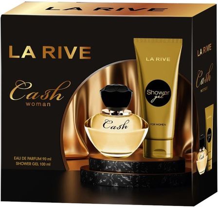 La Rive For Woman Zestaw Prezentowy Cash Woda Perfumowana 90Ml+Żel Pod Prysznic 100Ml