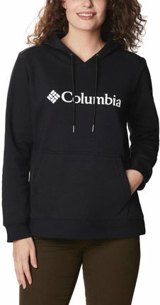 Columbia Bluza Sportowa Z Kapturem Damska Logo Czarny