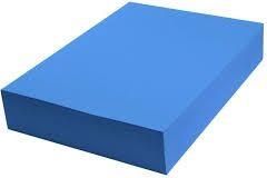 Papier Brystol Kolorowy Niebieski 160 G A4 50 Ark