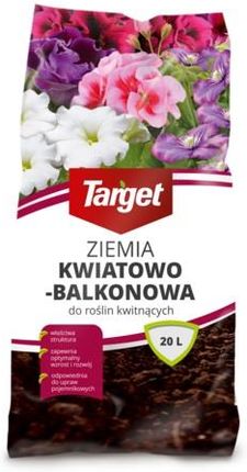 Target Podłoże Kwiatowo-Balkonowe 20L