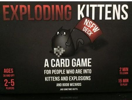 Exploding Kittens NSFW Edition (edycja angielska)