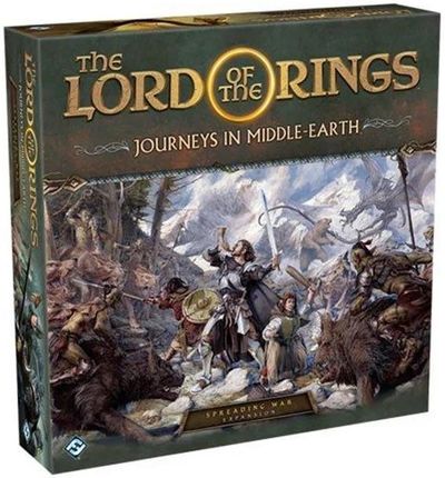 Fantasy Flight Games The Lord of the Rings: Journeys in Middle-earth (edycja angielska)