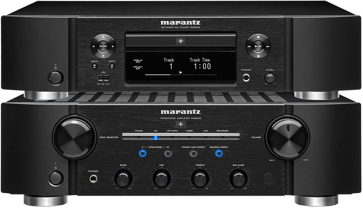 Marantz Zestaw stereo PM8006 + ND8006 SilverGold Opinie i ceny na