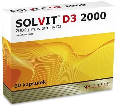 Fortis Pharmaceuticals Solvit D3 2000 60 Kaps