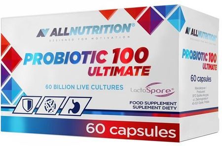 Allnutrition Probiotyk Probiotic 100 Ultimate 60 Kaps