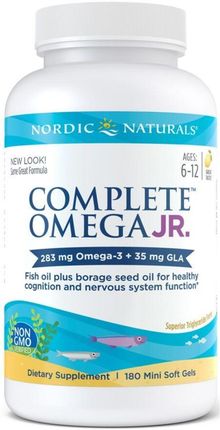 Nordic Naturals Complete Omega Junior 283Mg Lemon 180kaps.