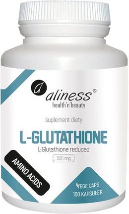 Aliness L Glutathione 500Mg 100 Kaps