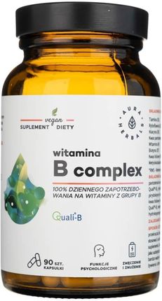 Aura Herbals Witamina B Complex 90 kaps