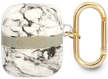Guess GUA2HCHMAG AirPods cover szary/grey Marble S (6391f7d2-8bea-4146-899c-477fa79e81be)