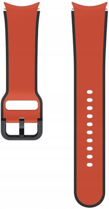 Samsung Two-tone Sport Band 20mm M/L do Galaxy Watch4/Watch5 Czerwony (ET-STR91LREGEU)