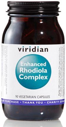 Viridian Enhanced Rhodiola Complex 90Kaps. Różowy Rozchodnik Z Adaptogenami