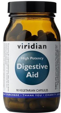 Viridian High Potency Digestive Aid Enzymy Trawienne 90Kaps.