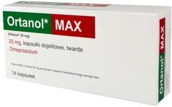 Ortanol Max 0,02 g, 14 kaps