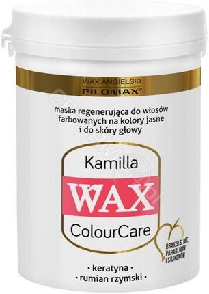 WAX Pilomax Colour Care Kamille maska regenerująca do włosów farbowanych jasnych 480g