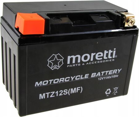 Moretti Akumulator Żelowy 12V 11Ah Ytz12S-Bs Mtz12S-Bs