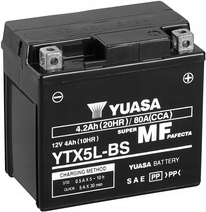 Yuasa Akumulator Ytx5L-Bs 4,2Ah 80A Prx