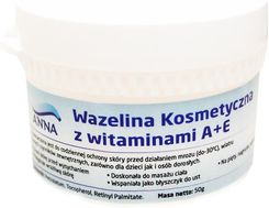 Zdjęcie ANNA Wazelina kosmetyczna z witaminami A+E 50g - Szczekociny