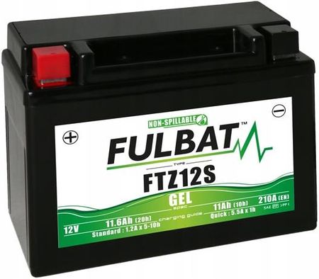 Fulbat Akumulator Gel Ytz12S 12V 11.6Ah 210A