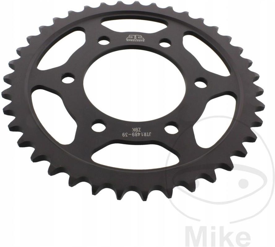 Części motocyklowe Jt Sprockets Zębatka Tylna R148939Zbk 39Z 525