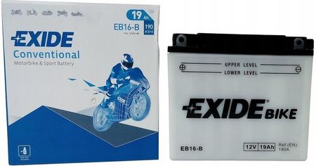 Exide Akumulator Bike Conventional Yb16-B/Eb16-B