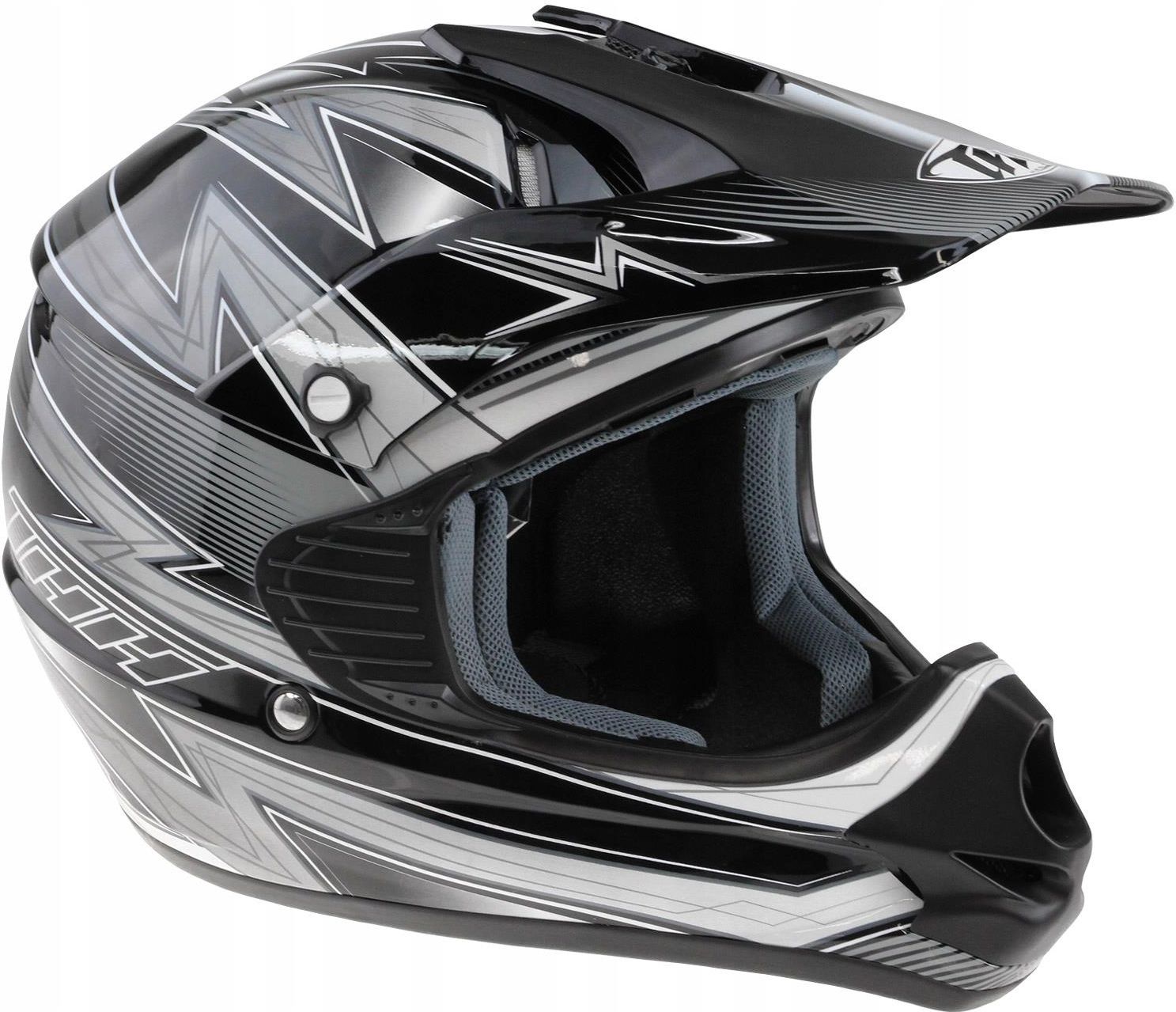 Kask motocyklowy Thh Thhtx-11 Cross Enduro Black White - Opinie i