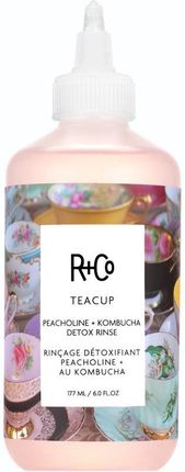 R+Co Teacup Peacholine + Kombucha Detox Rinse 177ml