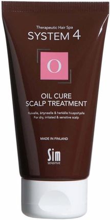 Sim Sensitive System 4 O Oil Cure Scalp Treatment 75ml