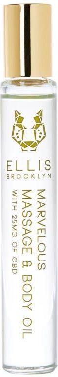 Ellis Brooklyn Marvelous Cbd Massage And Body Oil Rollerball 8ml Opinie 