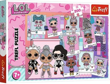 Trefl Puzzle 200el. L.O.L Surprise Lovely dolls 13288
