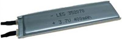 Akumulator LP352070 400mAh 1.5Wh Li-Polymer 3.7V