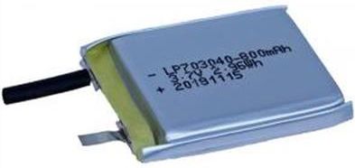 Akumulator LP703040 800mAh 2.96Wh Li-Polymer 3.7V