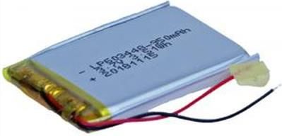 Akumulator LP603448 950mAh Li-Polymer 3.7V + PCM