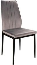 Zdjęcie Krzesło Atom Velvet Szare 11265 - Radom