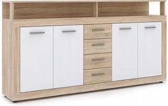 Zdjęcie Komoda Luna Dąb Sonoma Biały 100349249 - Ostróda
