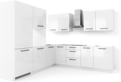 Zdjęcie Zestaw Mebli Kuchennych Siena 240X270 L P Biały Połysk 100350488 - Młynary