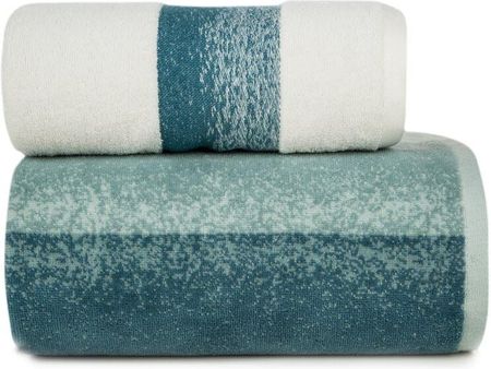Komplet Ręczników 2 50X90 Cm, 70X140 Cm Niebieski 35152