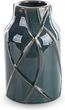 Wazon Dekoracyjny Teo (02) (Fi) 14X22 Cm Turkusowy 35142