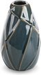 Wazon Dekoracyjny Teo (04) (Fi) 12X20 Cm Turkusowy 35144