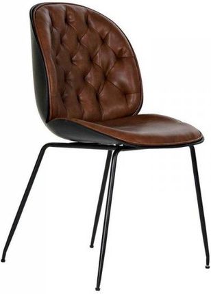 Krzesło Dkd Home Decor Brązowy Poliuretan Metal (54.5X54 86 Cm) 15915340