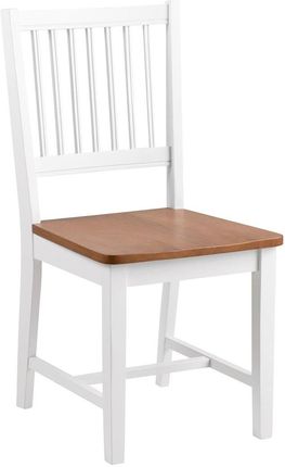Krzesło Birssy Oak+White 89X43X50 25713