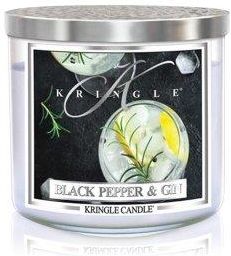 Kringle Candle Soy Jar Black Pepper Gin Świeca Zapachowa 411 G 80068939-411