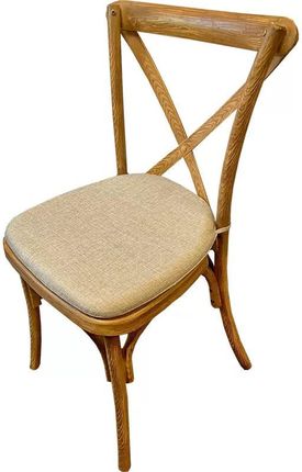 Krzesło Rustykalne Kuchenne Loftowe Boho Pp Jasny Buk 23407