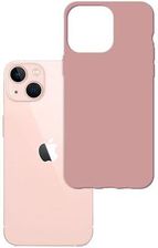 Etui 3MK Matt Case Lychee do Apple iPhone 14 Plus Różowy (483419)