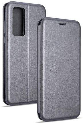 Etui Book Magnetic Huawei P40 stalowy /steel (FOR004772)