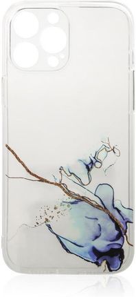 Marble Case etui do Samsung Galaxy A12 5G żelowy pokrowiec marmur niebieski (64214)