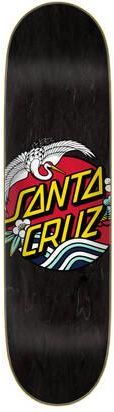 Santa Cruz Skateboards Blat Do Deskorolki Crane Dot Czarny Czerwony Biały 8.5"